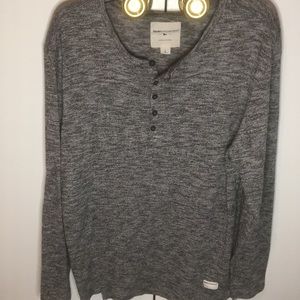 Grey Long-sleeve Shirt